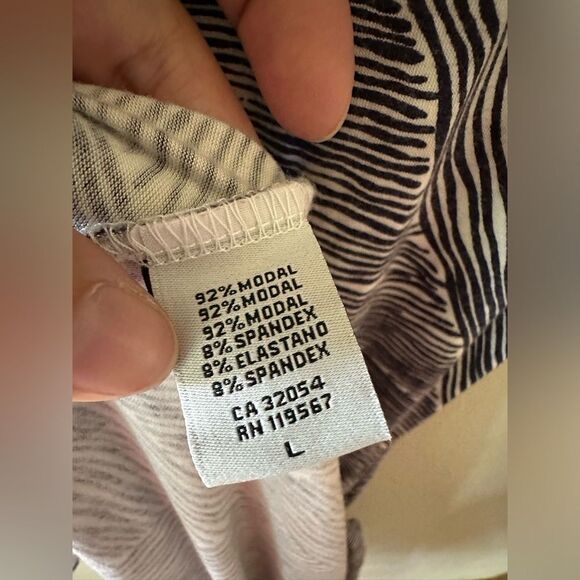 Rachel Pally Jersey Knit Short Sleeve Boatneck Midi Dress Size Large - Picture 5 of 5